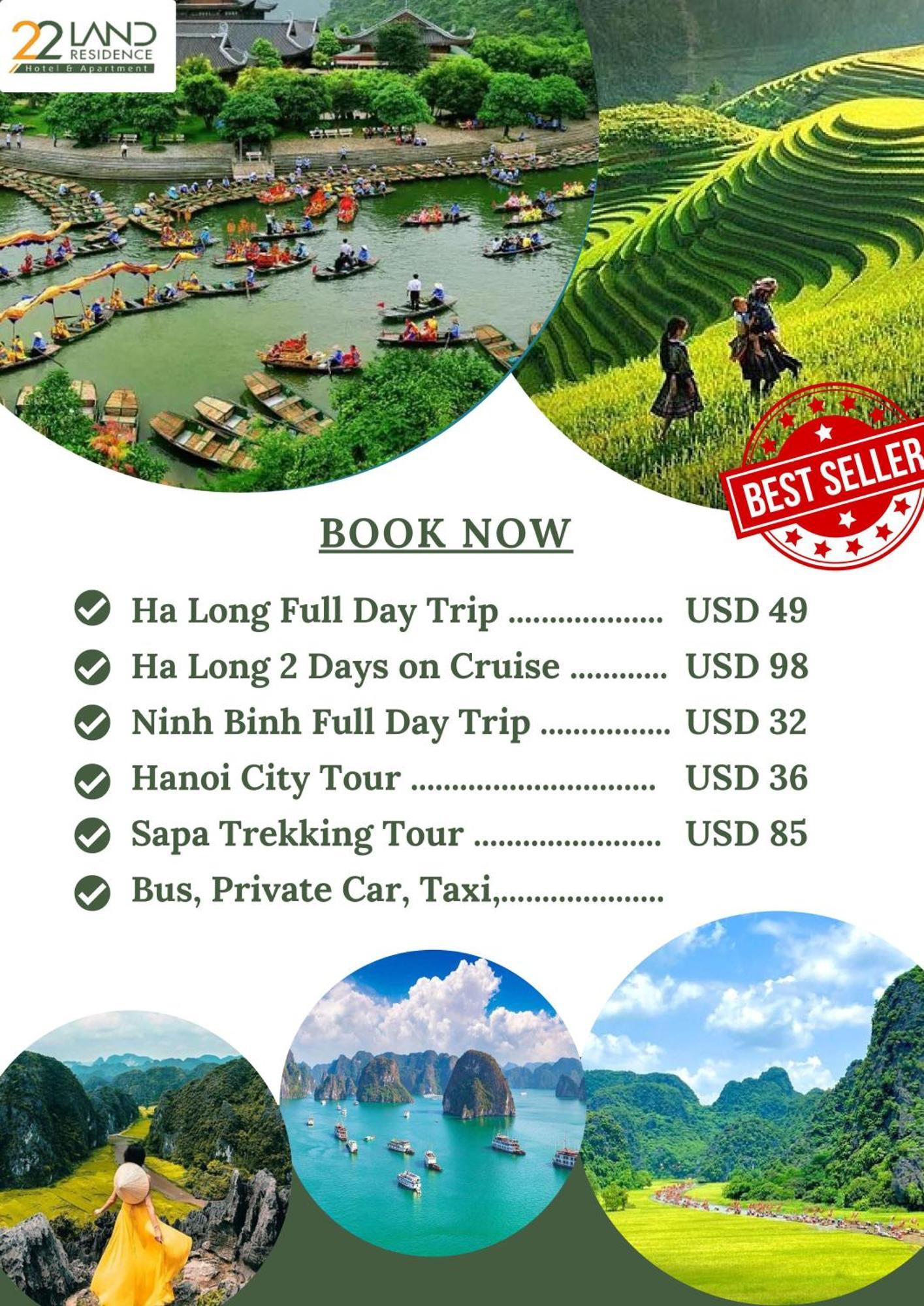22Land Residence Hotel & Spa 하노이 외부 사진