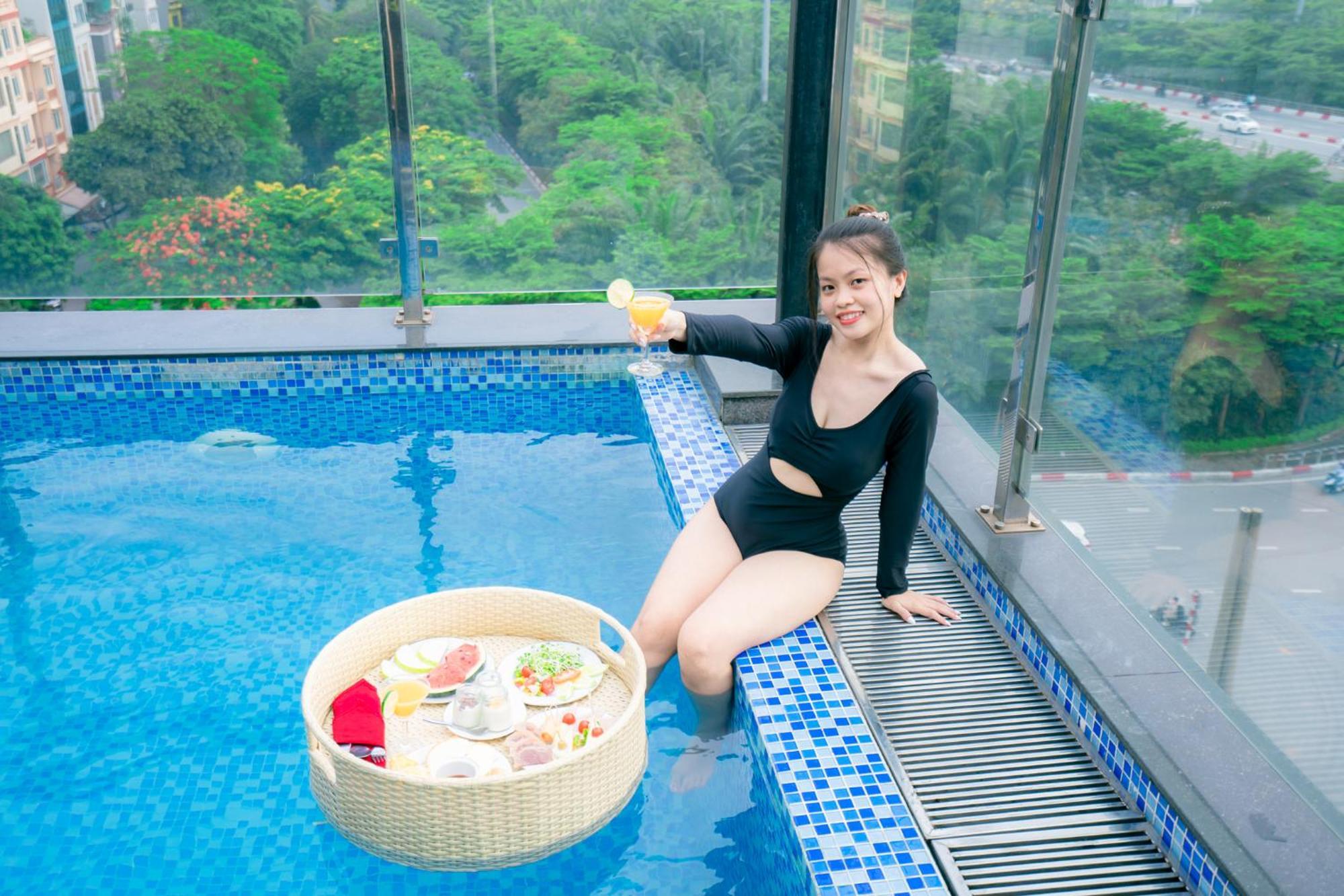 22Land Residence Hotel & Spa 하노이 외부 사진